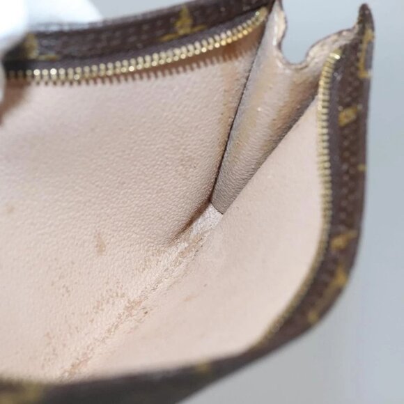 LOUIS VUITTON Monogram Bucket GM Accessory Pouch LV Auth 134564 - Picture 11 of 16